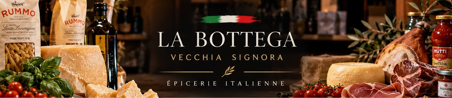 La Bottega Vecchia Signora : pâtes, huiles d'olive, fromages et charcuteries italiennes