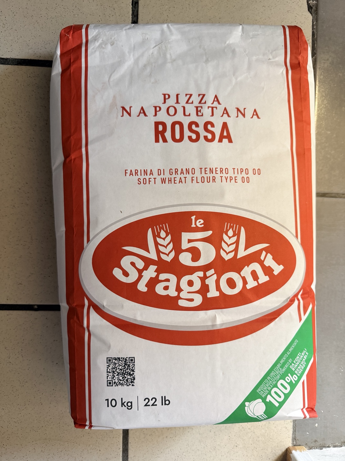 Farine Le 5 Stagioni Pizza Napoletana Rossa