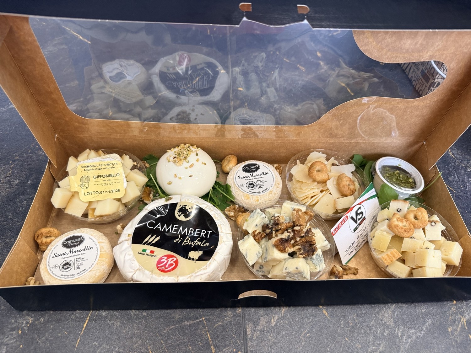 Coffret de fromages italiens Vecchia Signora