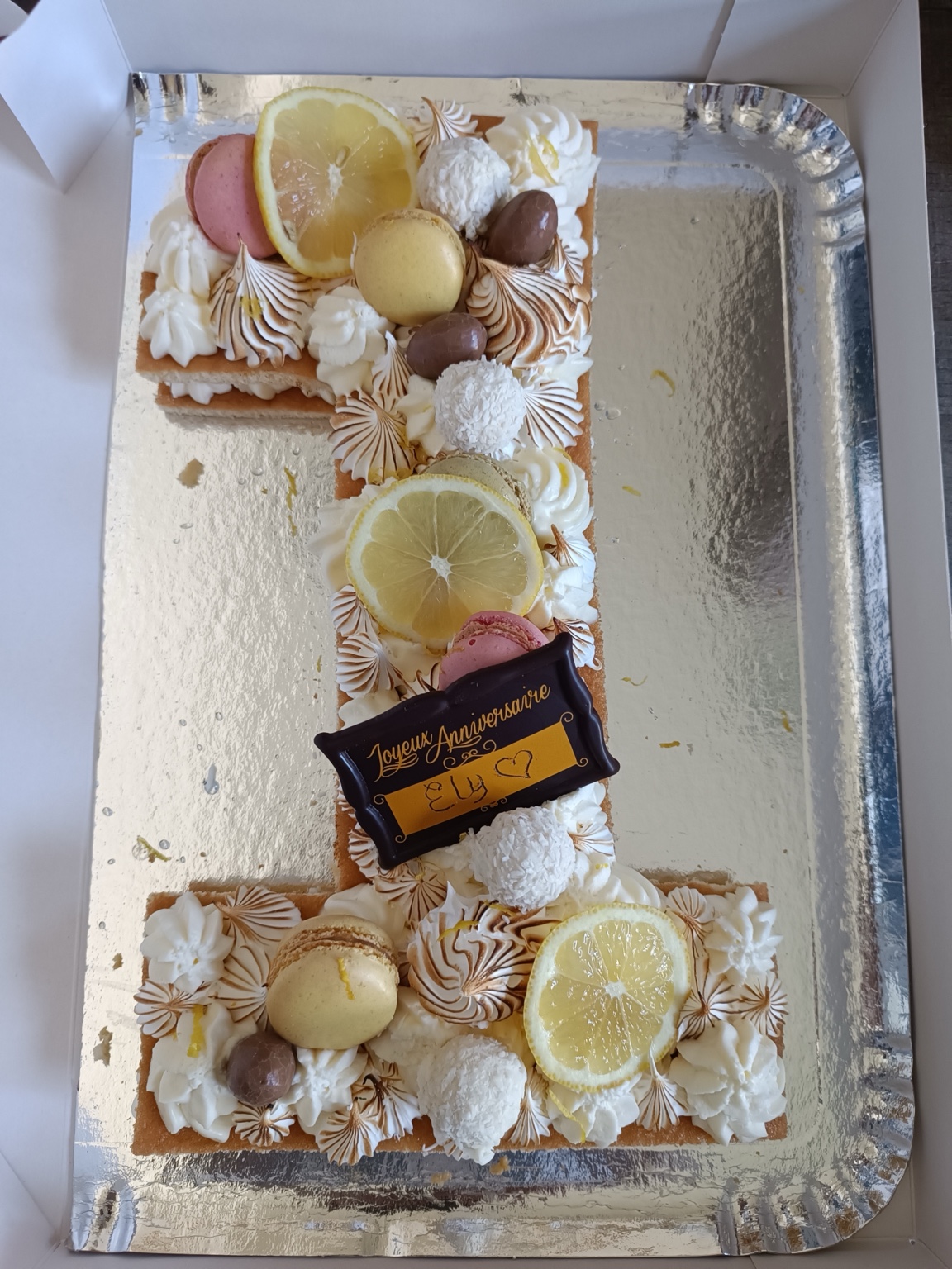 Number Cake citron
